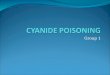 Cyanide Poisoning
