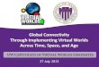Global Connectivity Through Implementing Virtual Worlds Across Time, Space, and Age