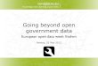 Going Beyond Open Government Data