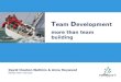 Team development - more than team building