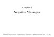 8. Negative Messages