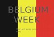 Polish people in Belgian week