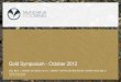 Gold Investment Symposium 2012 - Company presentation - Mungana Mines Limited