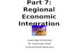 Regional Economic Groupings