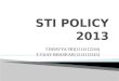 science technology innovation policy 2013 ppt (STI)