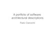 4 - Architetture Software - Architecture Portfolio