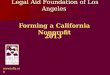 Forming a california nonprofit 2013