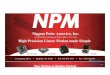 Nippon Pulse high precision linear motion made simple presentation oct. 2009