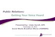 SMBME Linda Varrell - Public Relations: Getting Your Voice Heard