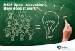 DSM Open Innovation how does it work