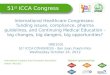 International Healthcare Congresses #ICCA12 WEDNESDAY 24/10/2012