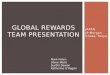 Global Rewards Team Presentation