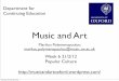 Music and Art - Week 6
