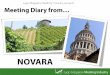 Meeting Diary from Novara