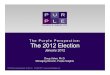 Purple Perspective: The 2012 Election (January 2012 Edition)