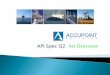 API Spec Q2 Overview