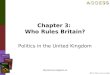 Chapter 3 Politics in the UK