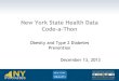 NYSDOH Health Data Code-a-Thon Webinar