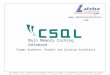 Csql for telecom