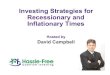 Strategies for investing in inflationary and recessionary times
