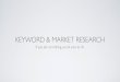 Keyword & Market Research Strategies Made Easy
