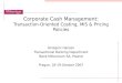 Grzegorz hansen corporate cash management transaction-oriented costing, mis and pricing policies_prague 18 -19 10 2007