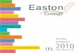 Easton College FE Prospectus 2010