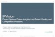 II-SDV 2012 Expert System Driven Insights into Patent Quality and Competitive Positions