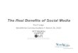 Mpi Real Benefits Of Social Media