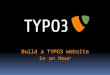 Build a typo3 website in an hour