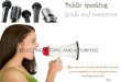 selecting topic and purpose for public speaking