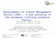 Career education for South-Eastern Europe, 08th Nov 2011, Part 1