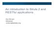 An introduction to Struts 2 and RESTful applications