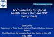 Global Responsibilities for Health Care