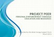 Project PEER (Personal Empowerment through Education and Resources