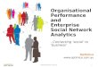 Enterprise Social Network Analytics