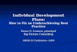 Individual Development Plans  2009