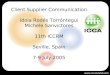 Client Supplier Communication Idoia Rodés Torróntegui