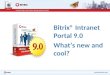 Bitrix Intranet Portal 9.0 - What's New?