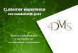 Customer experience: een marketingkans voor verzekeraars en intermediairs