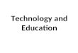 C:\Fakepath\Technology And Education Pp