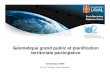 Géomatique grand public et gestion territoriale participative