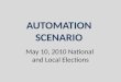 2010 Automation Scenario