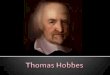 Thomas Hobbes - GROUP 3