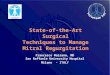 State of the art mitral valve repair