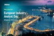 European Industry Analyst Day. 30 September 2014, London