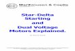 Star Delta Starting and Dual Voltage Motors Explained