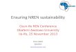 WACREN - Ensuring NREN Sustainability
