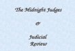 Midnight Judge  Judicial Review & Intro To Jefferson Era