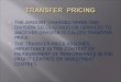 Transfer  Pricing